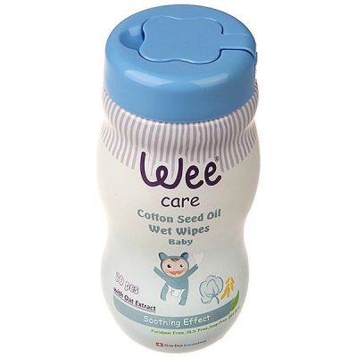 دستمال مرطوب وی حاوی روغن پنبه دانه