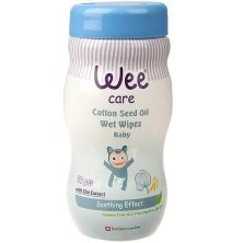 دستمال مرطوب وی حاوی روغن پنبه دانه