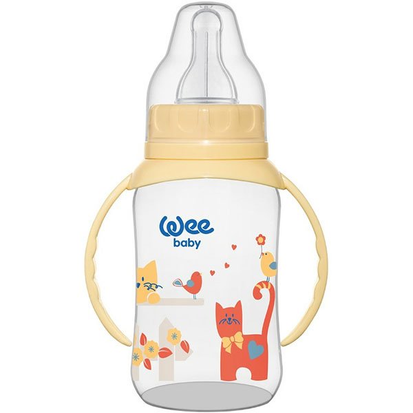 شیشه شیر زرد وی