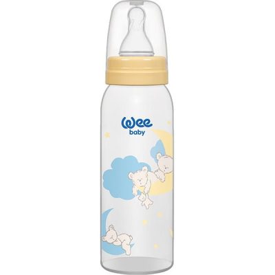 شیشه شیر پروپیلن کلاسیک زرد وی 250 میلی لیتر