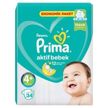 پوشک پریما سایز 4+