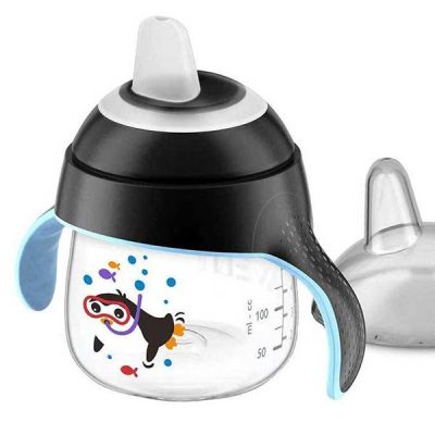 بطری آبمیوه خوری ضد چکه اونت طرح پنگوئن