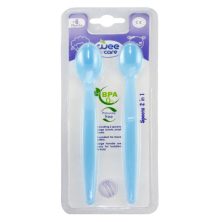 قاشق سیلیکونی آبی