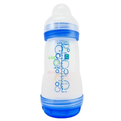 شیشه شیر وی آّبی