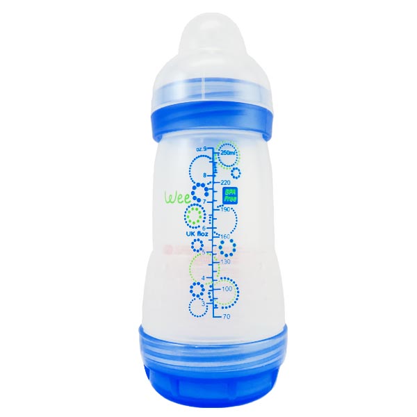 شیشه شیر وی آّبی