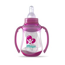 شیشه شیر دسته دار کلاسیک مایا 150 میلی لیتر