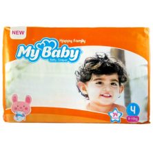 پوشک مای بیبی نارنجی سایز 4