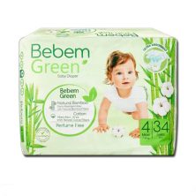 پوشک ببم سبز سایز 4