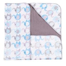 پتو نوزاد رز برن فیل آبی