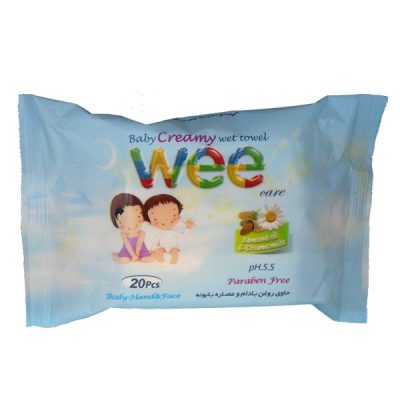 دستمال مرطوب پنبه دانه هدیه وی