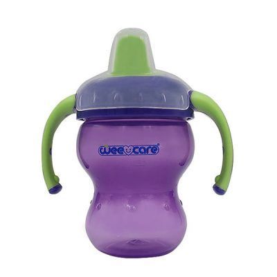 لیوان ضد چکه آب خوری و آبمیوه خوری وی بنفش