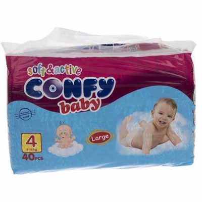 پوشک کانفی سایز 4