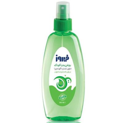 اسپری روغن بچه فیروز عصاره آلوئه ورا