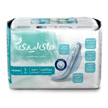 نوار بهداشتی مای لیدی فیروزه ای سایز بزرگ 10 عددی