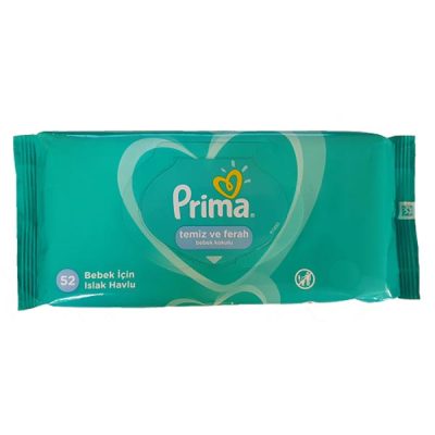 دستمال مرطوب پاکتی نوزاد پریما