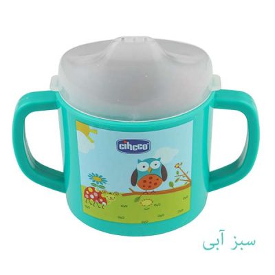 بطری آب خوری و آبمیوه خوری رنگ سبز آبی