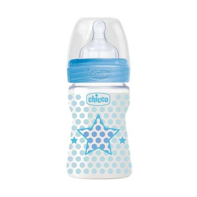 شیشه شیر چیکو مدل well being 150 میلی لیتر