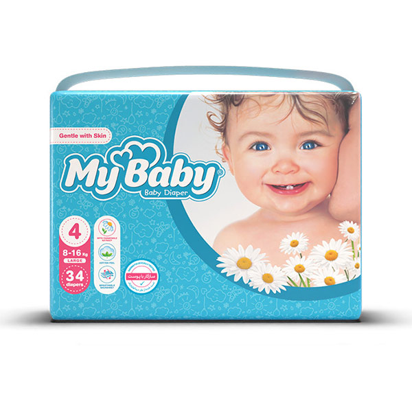 پوشک مای بیبی سایز 4