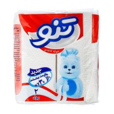 دستمال حوله کاغذی تنو 2 عددی