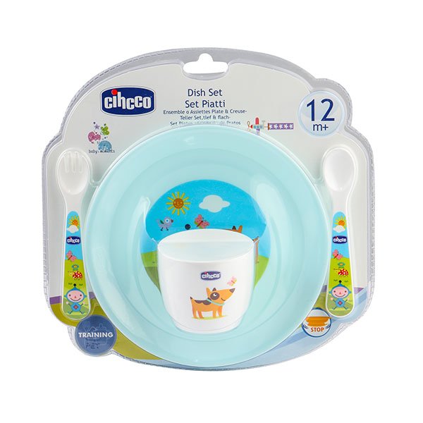 ظرف غذا کودک رنگ آبی