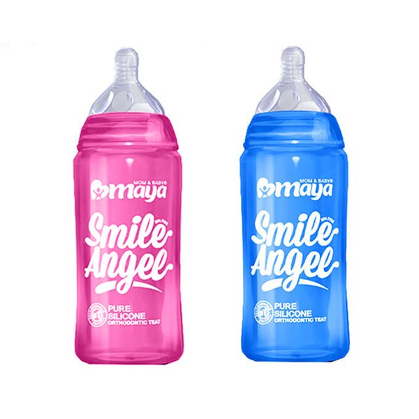 شیرخوری مایا آبی و صورتی