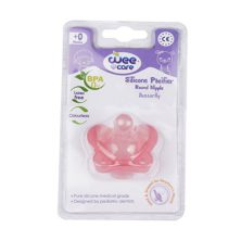 پستانک تمام سیلیکونی پروانه ای مناسب بدو تولد