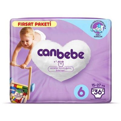 پوشک جان به به سایز 6 36 عددی