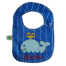 پیشبند گلدوزی کوکالو طرح whale سایز کوچک